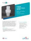 Furon Check Valve - Large Datasheet