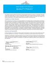 Saint-Gobain Life Sciences Quality Policy