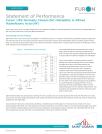 Statement of Performance: Furon® UPX Valves Normally Closed - Reliability in 49% HF